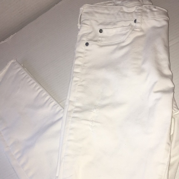 Articles of society white distressed straight leg jeans size 29 - Picture 6 of 16